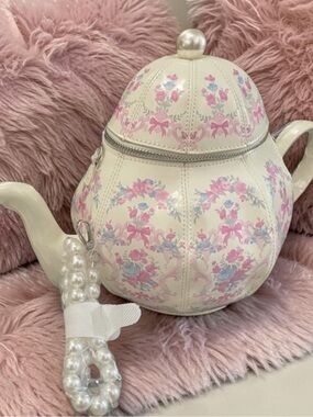 Dolls Kill / Sugar Thrillz Flower Teapot Bag Purse NWT